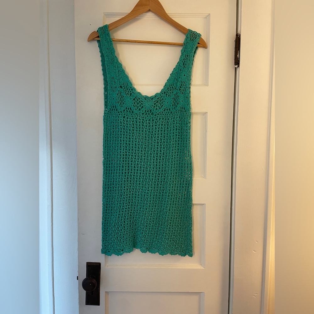 Filet Crochet Dress